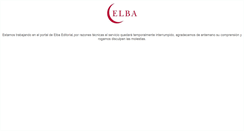 Desktop Screenshot of elbaeditorial.com